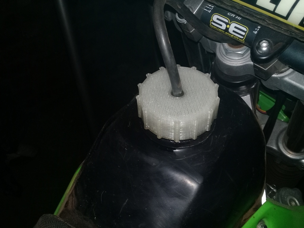 Archivo 3D gratis KDX 200 fuel gas cap・Diseño de impresora 3D para